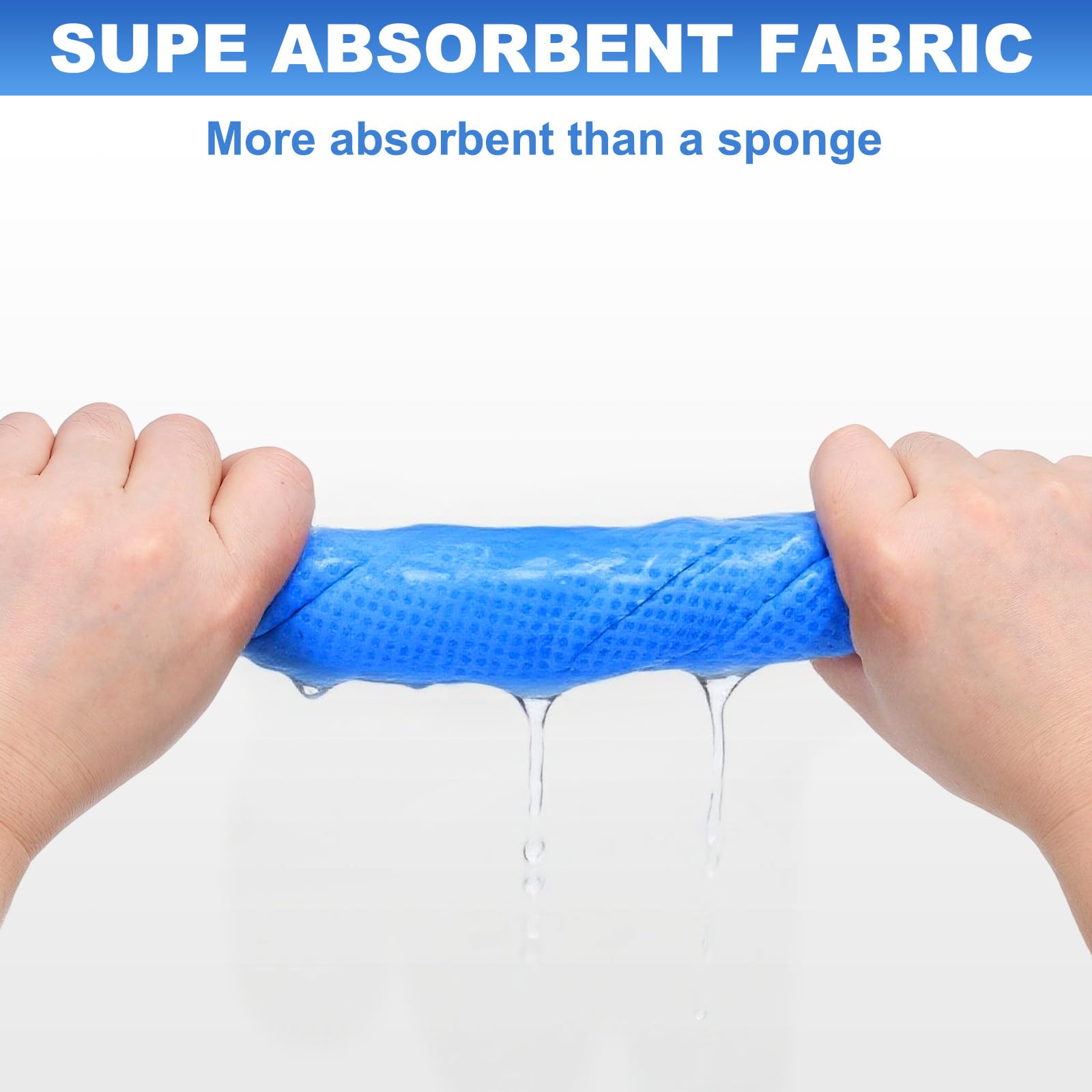 Amazon.co.jp: uxcell 車用プレミアム吸水クロス 43cm×32cm PVA 吸水速